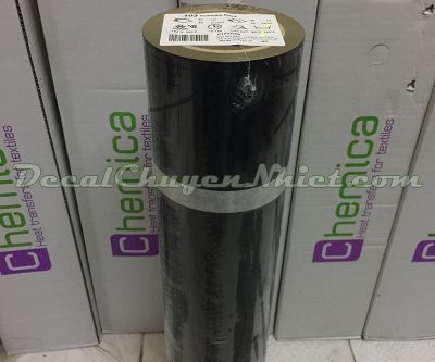 Decal chuyển nhiệt màu đen Pháp PVC 103