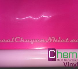 Decal ép nhiệt Pháp Fluo Pink 3532 (PU) màu hồng