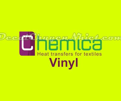 Decal ép nhiệt áo thun Pháp Fluo Yellow 111 (PVC) vàng chanh